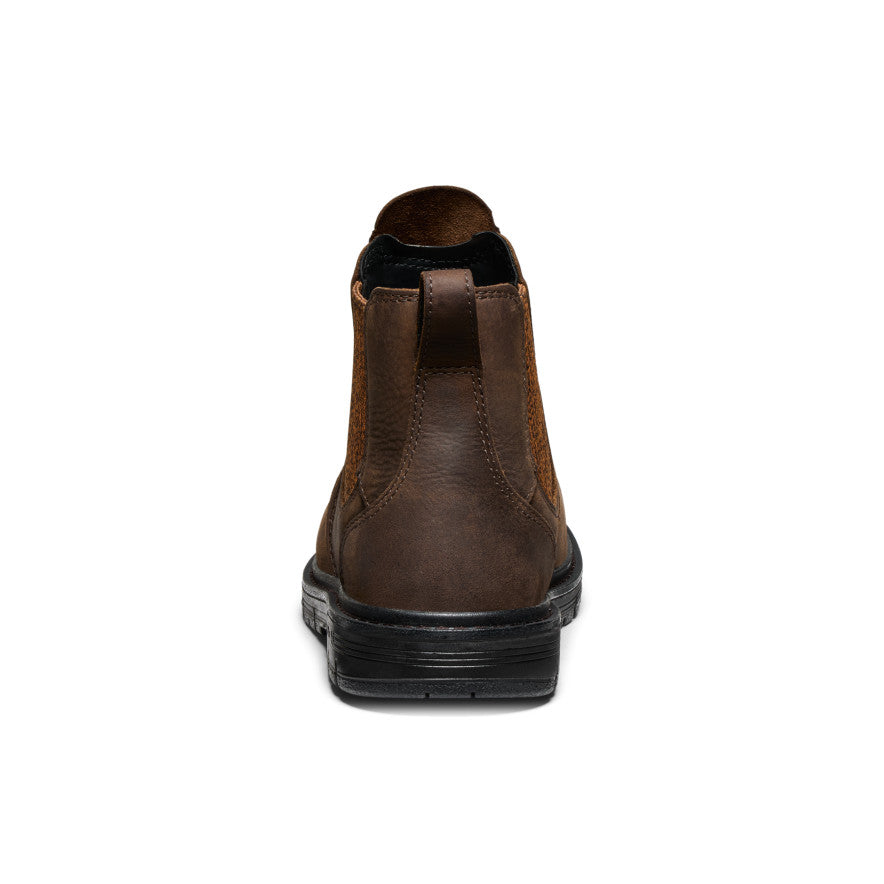 Women's San Jose Chelsea 90?? Heel Boot (Aluminum Toe) | Cascade Brown/Black - Image 5