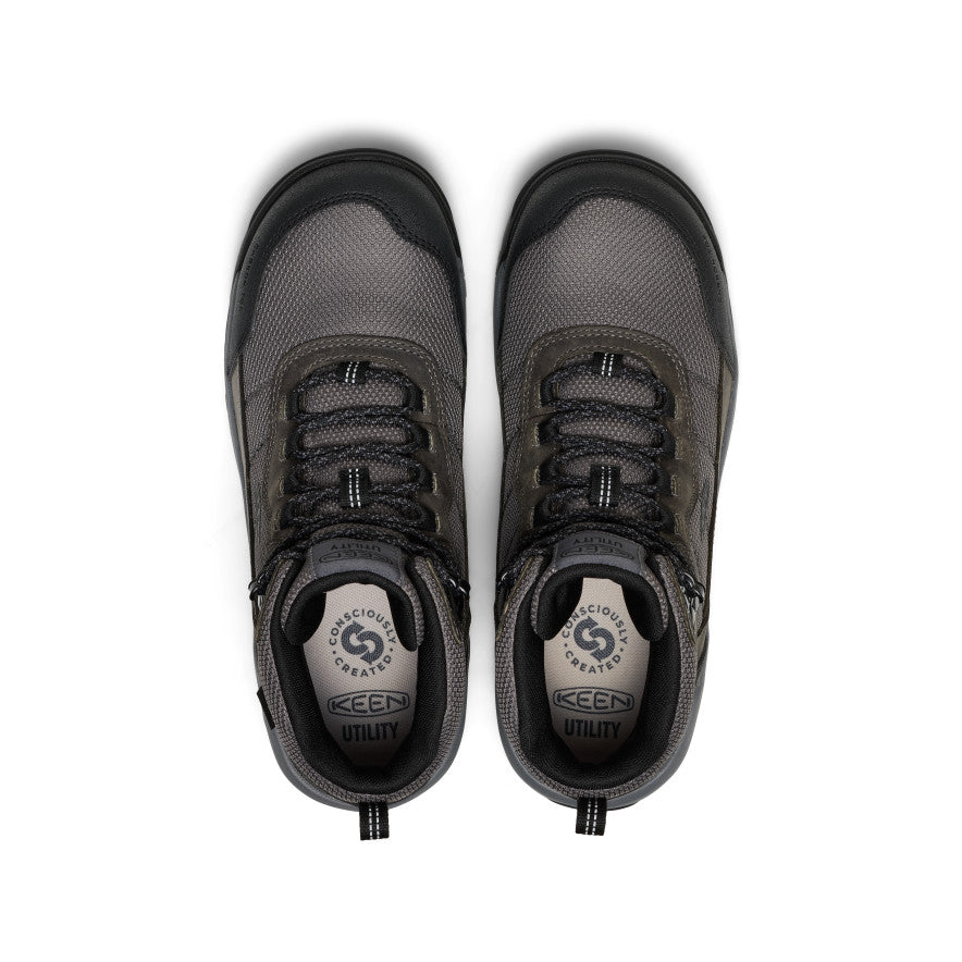 Men's Skokie Waterproof Work Boot (Carbon Toe) | Magnet/Black - Image 4