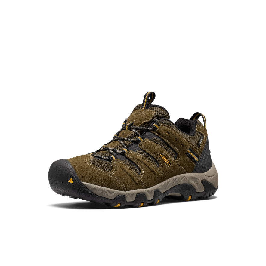 Men's Koven Waterproof Hiking Shoe | Dark Olive/Symphonic Sunset - Image 3