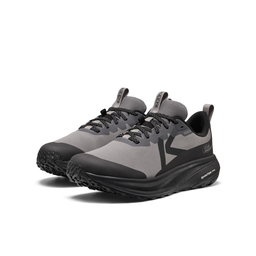 Men's Roam Waterproof Trail Running Shoe | Steel Grey/Black - Image 2