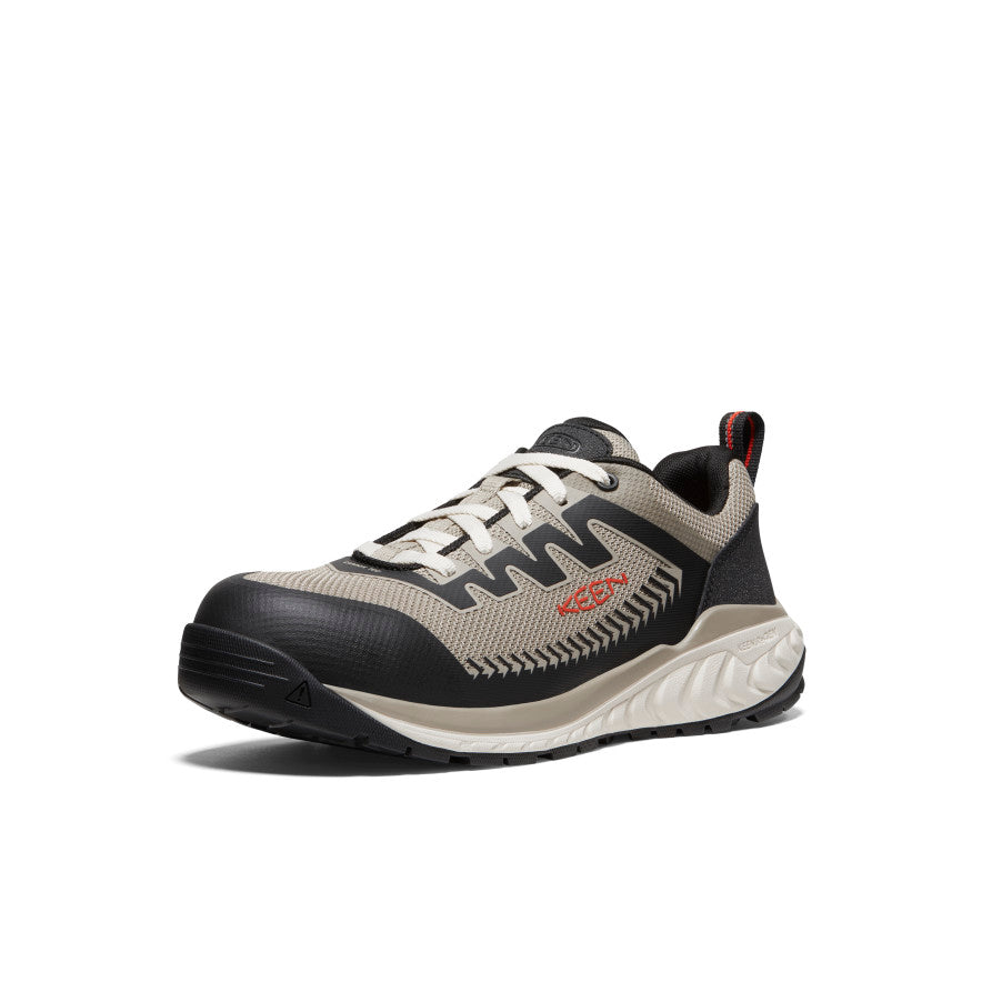 Men's Arvada Work Sneaker (Carbon Toe) | Plaza Taupe/Black - Image 3