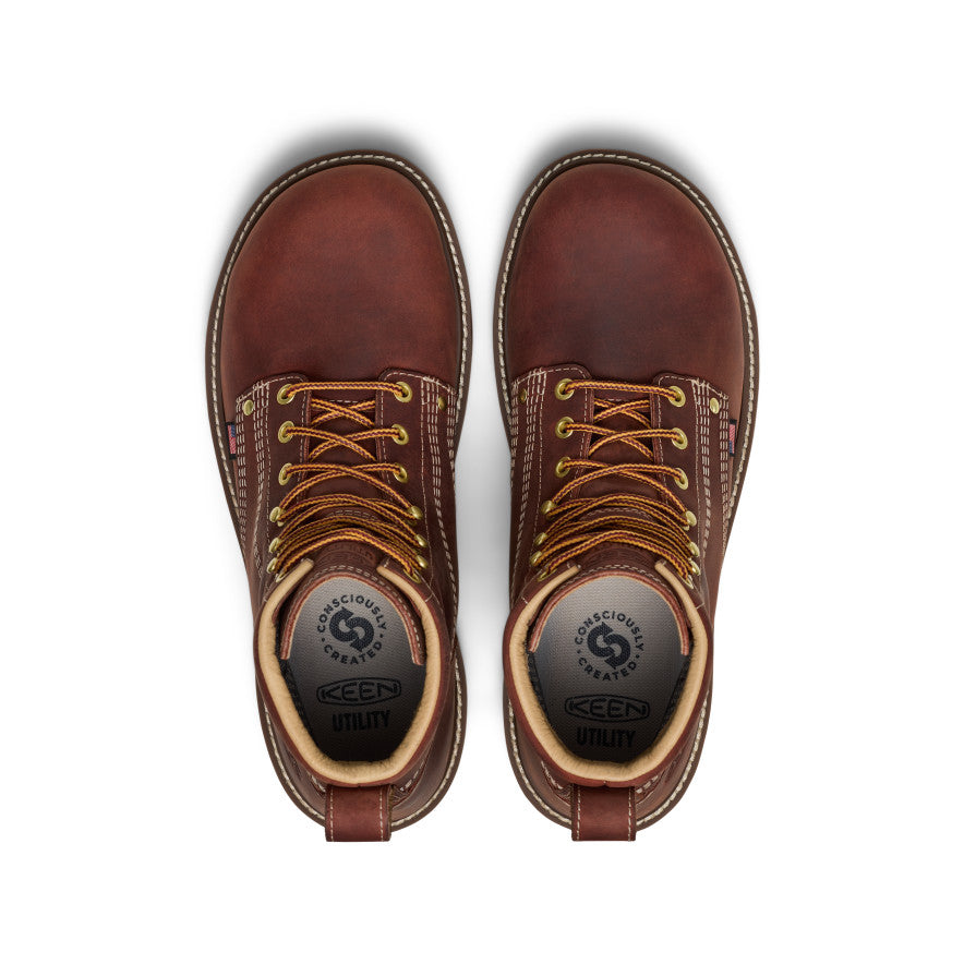 Men's Liberty 6 Waterproof 90?? Heel Boot (Carbon Toe) | Bombay Brown/Gum - Image 4