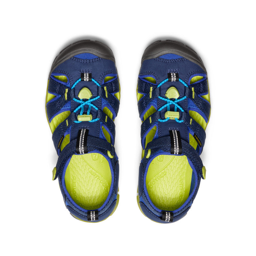 Big Kids' Seacamp II CNX | Naval Academy/Chartreuse - Image 14