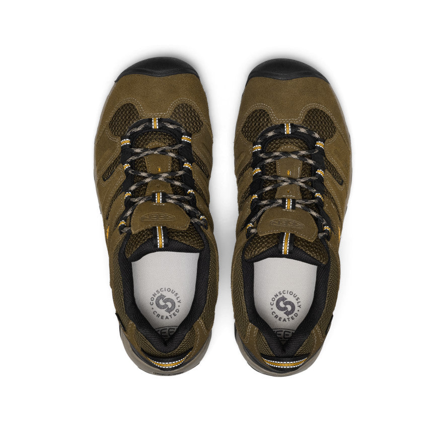 Men's Koven Waterproof Hiking Shoe | Dark Olive/Symphonic Sunset - Image 4