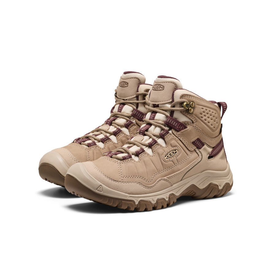 Women's Targhee IV Waterproof Hiking Boot | Plaza Taupe/Huckleberry - Image 2