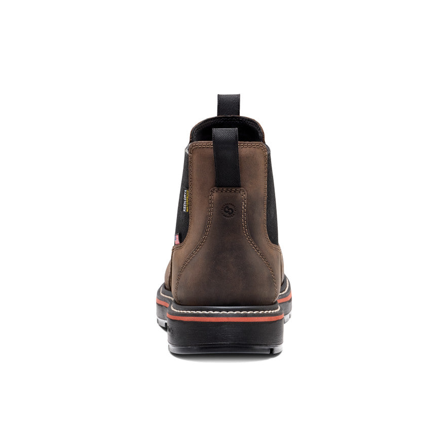 Men's Liberty Chelsea 90?? Heel Work Boot (Soft Toe) | Coffee Bean/Black - Image 5