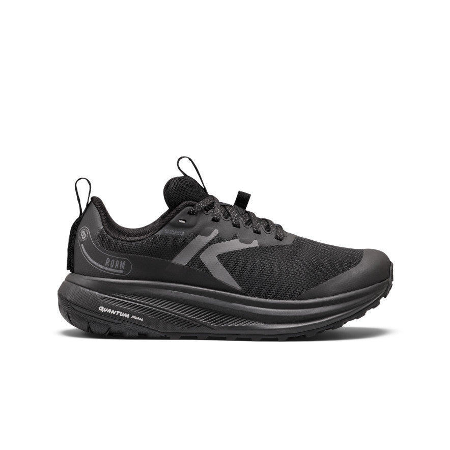 Women's Roam Waterproof Trail Running Shoe | Black/Black