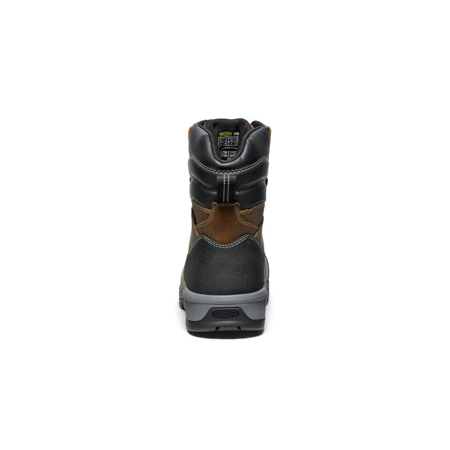 Men's Evanston 8 Insulated Waterproof Boot (Soft Toe) | Bison/Black - Image 5