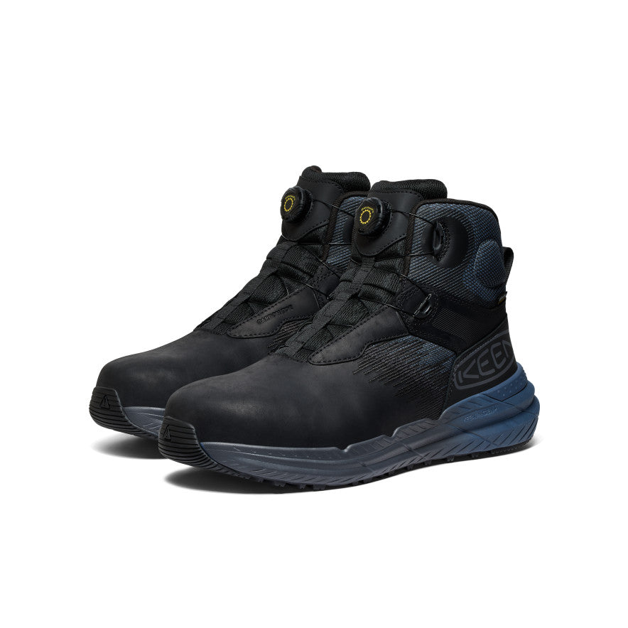 Men's Snapline CF Waterproof Boot (Carbon Toe) | Vintage Indigo/Black - Image 2