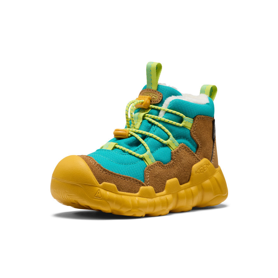 Little Kids' Hypowser Waterproof Chukka | Chipmunk/Baltic - Image 3