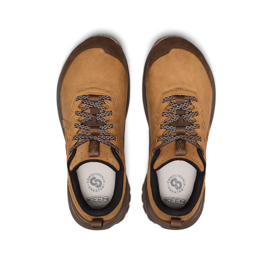 Men's Roam Leather Trail Running Shoe | Chipmunk/Dark Earth - Image 4