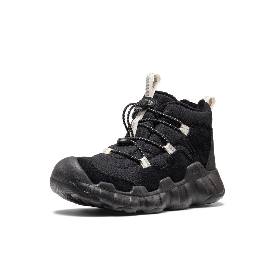 Big Kids' Hypowser Waterproof Chukka | Black/Birch - Image 3